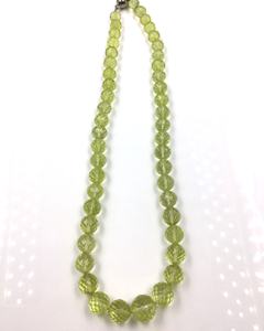 ลูกบอลควอตซ์เลมอนธรรมชาติเจียระไนสำหรับทำเครื่องประดับอัญมณี - Product Image 6