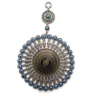 CRISTAL EVIL EYES WALL ORNAMENT 17X27 cm Decoración de acento de pared intrigante - Product Image 4