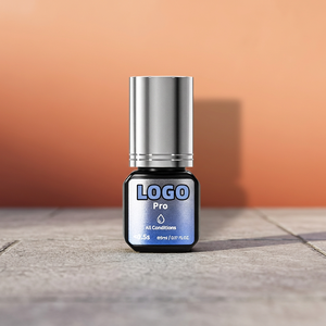 Korean HQ-Free Hydroquinone-Free Vegan Cruelty-Free Liquid Lash Extension <b>Glue</b> 99.8% Japan Monomer Ultra-Fast Dry Waterproof - Product Image 1