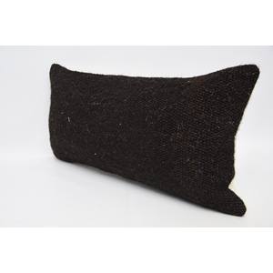 12x24 Inches Black Macrame Wool Rug with Vintage Woven Design Non-Slip Eco-Friendly Removable & Washable - Product Image 4