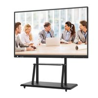 Tableau blanc interactif électronique LED Full HD avec processeur Intel Core I3/i5/i7, système d'exploitation Android et Windows pour l'enseignement