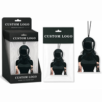 Diffuseur de parfum en papier coton haute densité pour casque de moto personnalisé, feuille désodorisante longue durée pour cadeau promotionnel
