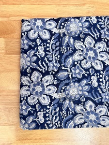 Tela de algodón puro con estampado de bloques a mano de India, tela con patrón de estampado Floral para textiles para el hogar y suministro de vestidos - Product Image 5