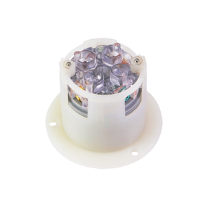 Enchufe de Bloqueo Giratorio Hubbell Compatible J-526 NEMA L14-30 30A Entrada con Brida para Entornos Industriales - Product Image 4