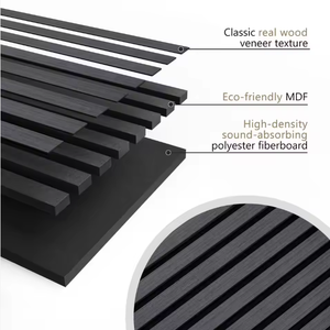Paneles Acústicos de Fieltro de Poliéster Antipolvo, Fáciles de Colgar, con Marco de MDF, Adhesivo de Pared con Absorción de Sonido para Hogar/Oficina/Villa - Product Image 5