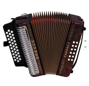 Nouvel accordéon diatonique Hohner 3500FB Corona II 31 boutons FBbEB en aluminium OEM - Product Image 2