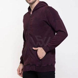 เสื้อฮู้ดผู้ชายซักกรดแบบมีซิป - Product Image 2