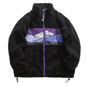 Veste thermique en coton à capuche décontractée à carreaux épaisse et chaude pour homme SMITHY SPORTS M-5XL, automne-hiver, doublure en fausse fourrure - Product Image 1