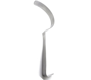 Deaver Retractor Flexible 30cm Instrumento quirúrgico de mano para cirugía general Retractor Deaver de acero inoxidable - Product Image 2