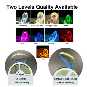 Tira de luz flexible para decoración de interiores, exposiciones, museos, iluminación moderna, cinta de luz <span class=keywords><strong>COB</strong></span> autoadhesiva. - Product Image 4