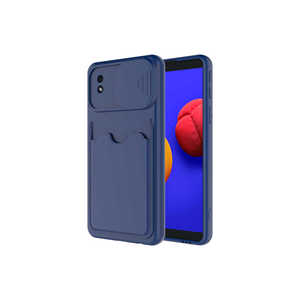 Coque de protection en silicone TPU bleu marine compatible avec Samsung Galaxy A01 Core, coque de téléphone portable souple en TPU pour 7 Plus - Product Image 1