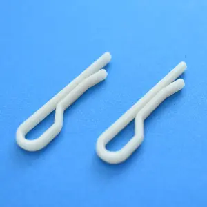 Biodegradable Plastic Clip No 3 shirt packaging collar stay keeping ecofriendly material Viet Nam supplier garment accessories