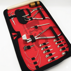 Professional <b>Hair</b> <b>Extension</b> Pliers Stainless Steel Micro Breads Function Commercial Use Tool Kit Top <b>Sale</b> <b>Hair</b> kit - Product Image 4