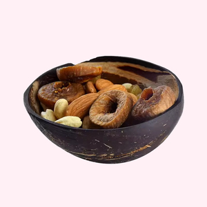Cuencos ovalados de cáscara de coco natural 100% más vendidos, vajilla de coco a precio - Product Image 1