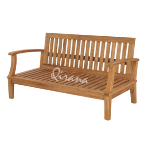 อัปเกรดลานบ้านของคุณด้วยม้านั่งไม้สักเซบีญา2ที่นั่งแสนสบาย - Product Image 5