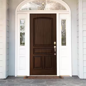 Puerta CAESAR, Estética y Elegante, de Madera Sólida con Núcleo de MDF, Puerta de Entrada, Resistente a la Humedad, Aislamiento Acústico, Antimoho, Ahorro de Energía - Product Image 3