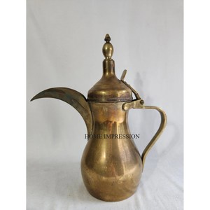 Dallah de Acero Inoxidable de Diseño Moderno para Café Árabe, Acabado Dorado Brillante, Ecológico, para Hogar, Hoteles y Cocina, para Té y Café - Product Image 3