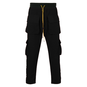 Pantalones Cargo térmicos de alta calidad 2023 personalizados de primera calidad para hombre, pantalones informales con 6 bolsillos para hombre, pantalones Cargo de Color gris - Product Image 5