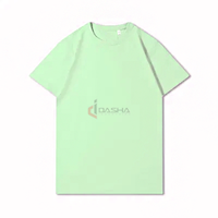 Kaos Unisex 100% Serat Bambu Berkualitas Tinggi Cetak Kustom Ramah Lingkungan MOQ Rendah Harga Grosir Laris Manis OEM Grosir