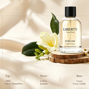 Profumo LIBERTY Eau De Parfum 100ml, Fragranza Unisex a Lunga Durata con Note Agrumate, Fruttate e Floreali, Etichetta Personalizzabile - Product Image 5