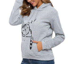 Sweat à capuche à capuche décontracté de haute qualité pour femmes printemps et automne - Product Image 5