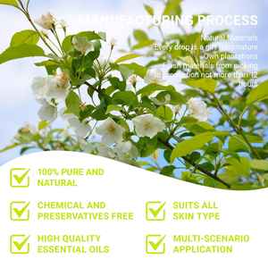 Aceite Esencial Absoluto de Flor de Jazmín 100% Puro y Orgánico, Destilación por Vapor de Primera Calidad, para Cuidado de la Piel y Masajes, Venta al Por Mayor - Product Image 3
