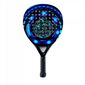 Raqueta de Pádel Profesional Smartshine Ent OEM con Logotipo/Color Personalizables, Fibra de Carbono 3K, 101 Pulgadas Cuadradas, 290g de Peso, Tamaño Personalizado - Product Image 5