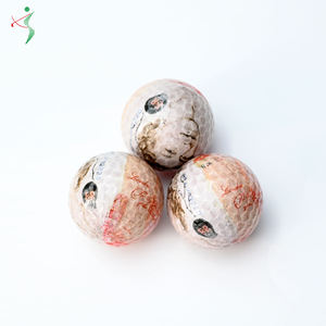 Balles de golf à 2 couches avec logo personnalisé nouvellement fabriquées en usine pour l'entraînement au golf et la pratique du practise - Product Image 4