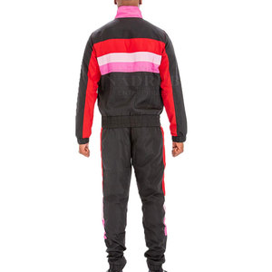 Men's Breathable Eco-Friendly Windbreaker Suit Customizable Design Sporty Style with Low MOQ Solid Pattern Wholesale Price - Product Image 2
