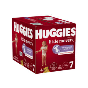 Couches pour bébés Huggies Little Movers, taille 4 (22-37 Lbs), 58 ct - Product Image 6
