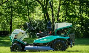 เครื่องตัดหญ้าอเนกประสงค์แบบ RM980F 83ซม. ไร้สายเกรด DIY ขนาดกะทัดรัดและมีประสิทธิภาพพร้อมเครื่องยนต์125cc แรงดันไฟฟ้า48โวลต์และปั๊ม - Product Image 2