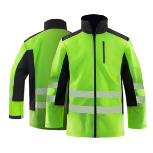 Chaqueta de Trabajo Multifuncional Perfecta para Usar en Capas, Chaqueta de Seguridad de Alta Visibilidad, Resistente al Viento, de Secado Rápido, Tejido Duradero - Product Image 1
