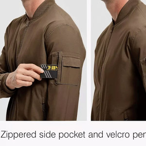 Chaqueta de bombardero acolchada personalizada de alta calidad profesional para hombre, nueva chaqueta de bombardero multicolor de diferentes colores para hombre - Product Image 5