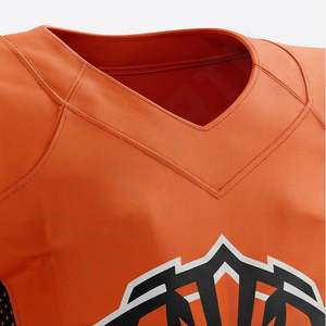 Uniforme de Fútbol Americano Unisex Cómodo de Manga Corta para Adultos, Talla Grande, Transpirable, de Secado Rápido, Antibacteriano, Ropa Deportiva de Alto Rendimiento - Product Image 4