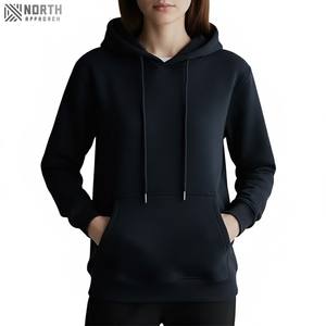 Pull personnalisé à demi-fermeture éclair pour femmes Sweasuits en polaire de haute qualité pour femmes sweat surdimensionné à quart de fermeture éclair sweat à capuche pour femmes en coton - Product Image 1