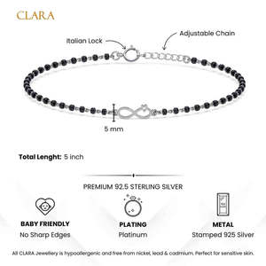Pulsera de Plata Pura 925 para Bebés, Elegante y Duradera, Joyería Infantil - Product Image 4