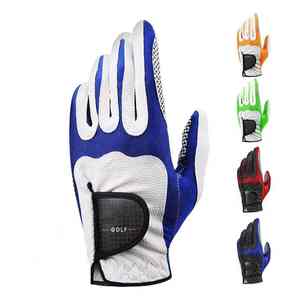 Guantes deportivos personalizados de primera calidad Piel de oveja genuina con características de agarre de mano Cabretta para golf - Product Image 6