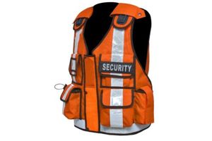 Chaleco Reflectante de Alta Visibilidad con Cierre Frontal, Servicios OEM, Color Personalizado, Chalecos de Seguridad, Chaleco Táctico de Guardia, Unisex - Product Image 3