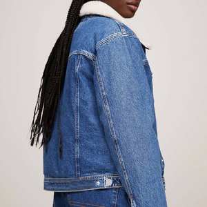 Nouvelle mode bon marché prix femmes jeans vestes vente directe d'usine meilleur prix femmes denim vestes à vendre fabriqué au Pakistan - Product Image 4