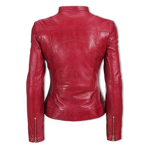 Women Warm <b>Winter</b> Fashion <b>Leather</b> <b>Jackets</b> - Product Image 2