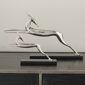 Modern Animal Figure Minimalist Deer Statue Best Desktop Ornament Nordic Light <b>Table</b> <b>Top</b> Decor <b>Resin</b> Home Sculptures Holiday - Product Image 5
