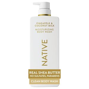 Gel douche Native Body Wash contenant des ingrédients d'origine naturelle |   Pour femmes et hommes, sans sulfate, sans parabène et sans colorants, laisse la peau douce - Product Image 5