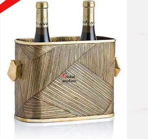 Enfriador de vino con aspecto martillado de metal de cobre más vendido para restaurante y bar de hotel - Product Image 5