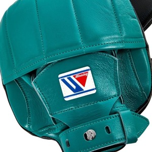 Usine de cuir véritable personnalisée Boxe MMA Punch Mitts Muay Thai Training Focus Pads Conception de support de poignet absorbant les chocs - Product Image 6