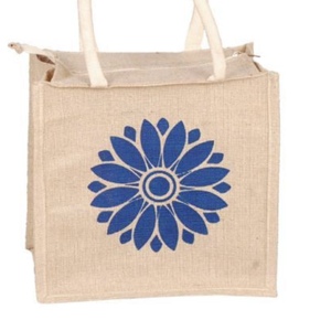 Sacs fourre-tout en jute à rayures personnalisées de haute qualité Sac de plage réutilisable avec logo personnalisé Vente en gros du Bangladesh - Product Image 3
