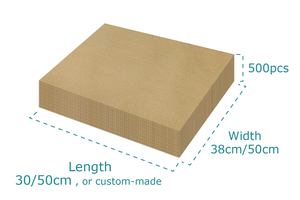 Honeycomb Core Eco-Friendly Recyclable Kraft <b>Paper</b> <b>Wrap</b> <b>Roll</b> 50cm X 38cm 80gsm Protective Cushioning Material for Stylish - Product Image 3