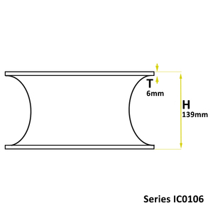 ยางบัฟเฟอร์ทรงสี่เหลี่ยม IC0106 nbr/ ธรรมชาติ/EPDM บริการตัดแบบกำหนดเอง SKU 4-9200000038 - Product Image 3