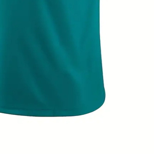Camiseta de fútbol de manga corta personalizada Aqua Teal naranja blanco con número 1 uniforme de fútbol americano antibacteriano personalizado - Product Image 5
