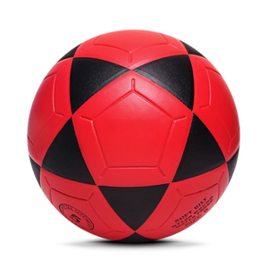 Balones de Fútbol Personalizados de Cuero PU, Tamaño 5, Duraderos, Estilo Clásico, Impresión Serigráfica, Cosidos a Máquina - Product Image 5