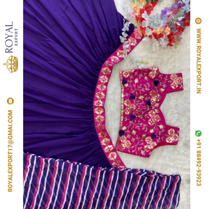Le presentamos la colección Lehenga más hermosa y de mayor tendencia al por mayor de Royal Export Surat - Product Image 6